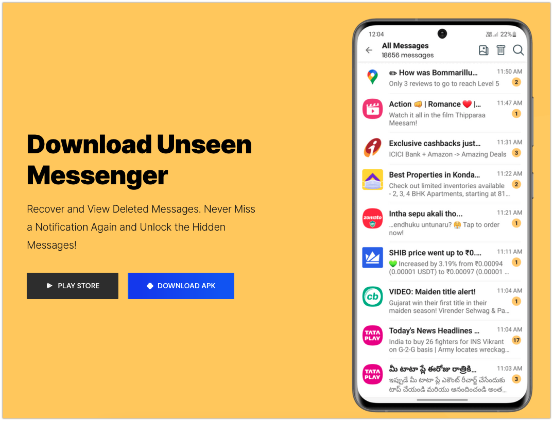 Blog Unseen Messenger