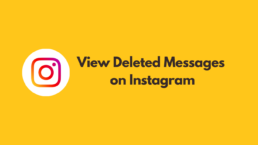 View Deleted Messages on Instagram
