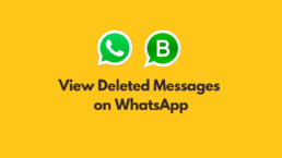 View WhatsApp Deleted Messages
